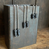 Lunar Stacked Dot Earrings