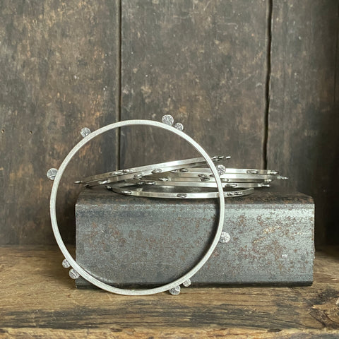 Lunar Dotted Bangle