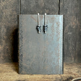 Lunar Stacked Dot Earrings