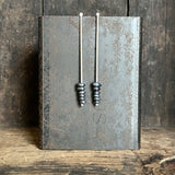 Lunar Stacked Dot Earrings