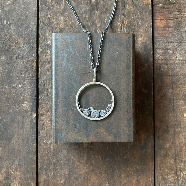 Lunar Circle Pendant – Quench Metalworks