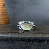 Path Ring with Mother of Pearl Doublet