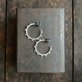 Lunar Dotted Hoops