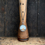 Galaxy Orbit Pendant with Maligano Jasper