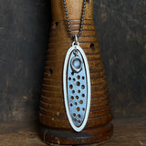 Foramina Cluster Pendant on Bead Chain