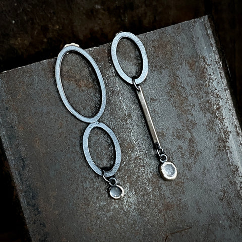 Ellipse Mismatched Earrings V
