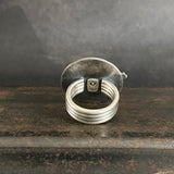 Wisp Ring with Mother of Pearl Doublet Quartz