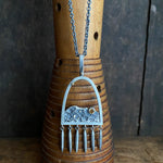Lunar Fringe Pendant with Citrine