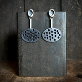 Foramina Oval Drop Earrings