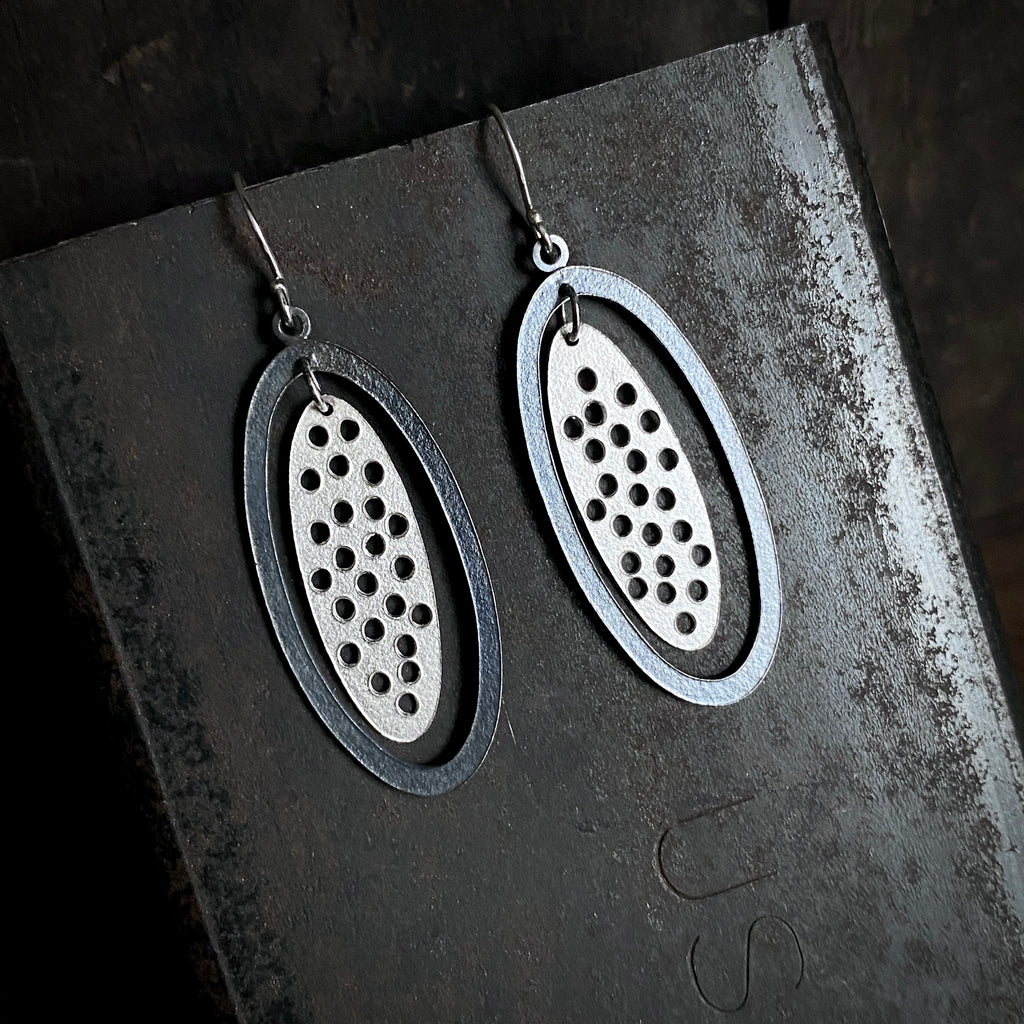 Foramina Oval Window Earrings