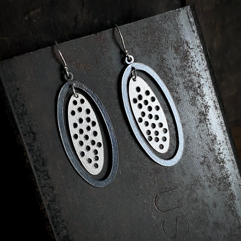 Foramina Oval Window Earrings