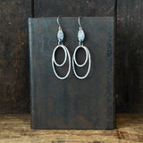 Lunar Double Oval Earrings