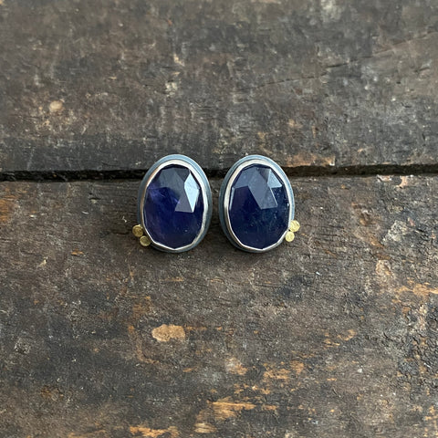 Galaxy Duo Earrings with Iolite