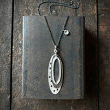 Foramina Pendant with Dot Charm