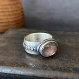 Path Ring with Mother of Pearl Doublet