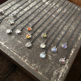 Simple Pendant with Gemstone