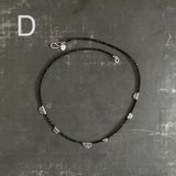 Lunar Half Moon Necklace, 18”