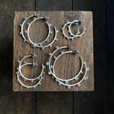 Lunar Dotted Hoops