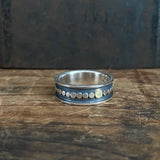 Galaxy Path Band with Rose Cut Diamond