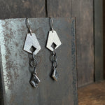 Lunar Geo Drop Earrings