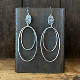 Lunar Double Oval Earrings