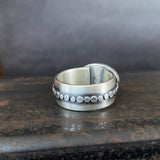Path Ring with Mother of Pearl Doublet