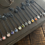 Simple Pendant with Gemstone