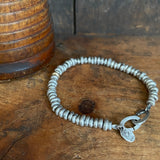 Lunar Pebble Bracelet with 14k Bead