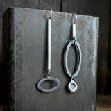 Ellipse Mismatched Earrings VII
