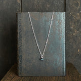 Geo Pendants, Oxidized finish