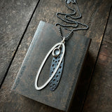 Foramina Cluster Pendant on Bead Chain