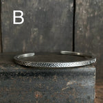 Stamped Cuff Bracelet