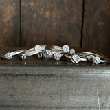 Lunar Dot Stacker Ring