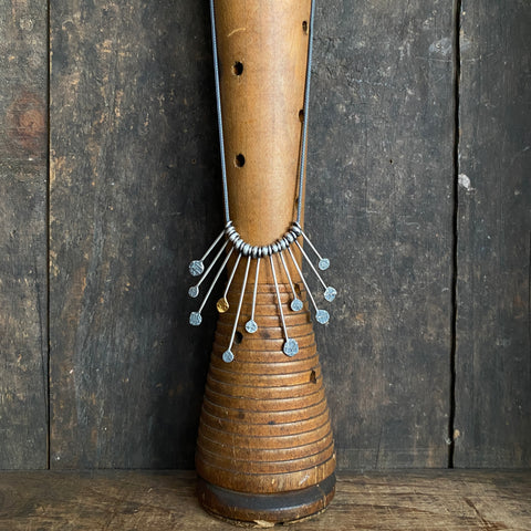 Lunar Long Drop Necklace