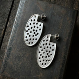 Foramina Long Oval Earrings