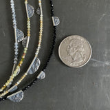 Lunar Half Moon Necklace, 18”