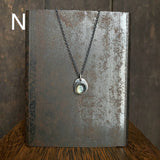 Simple Pendant with Gemstone