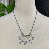 Lunar Long Drop Necklace