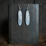 Foramina Double Oval Dangle Earrings