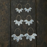 Lunar Bloom Earrings with 14k wires