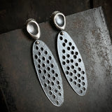 Foramina Oval and Dot Earrings II