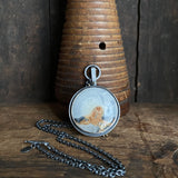 Galaxy Orbit Pendant with Maligano Jasper