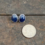 Galaxy Duo Earrings with Blue Sapphire