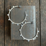 Lunar Dotted Hoops
