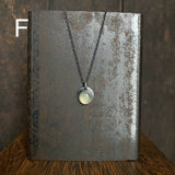 Simple Pendant with Gemstone