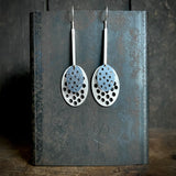 Foramina Double Oval Drop Earrings