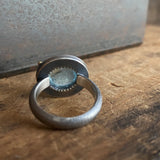Nimbus Ring with Aquamarine