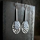 Foramina Double Oval Drop Earrings