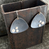 Lunar Trio Dot Earrings