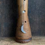 Lunar Crescent and Two Dot Pendant